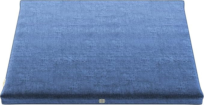 Mindful & Modern Zabuton Meditation Mat - Cotton Filled Yoga and Meditation Pad - Zabuton Meditation Cushion for Kneeling and Sitting Support - Large Rectangular Sitting Floor Pillow for Bench or Zafu