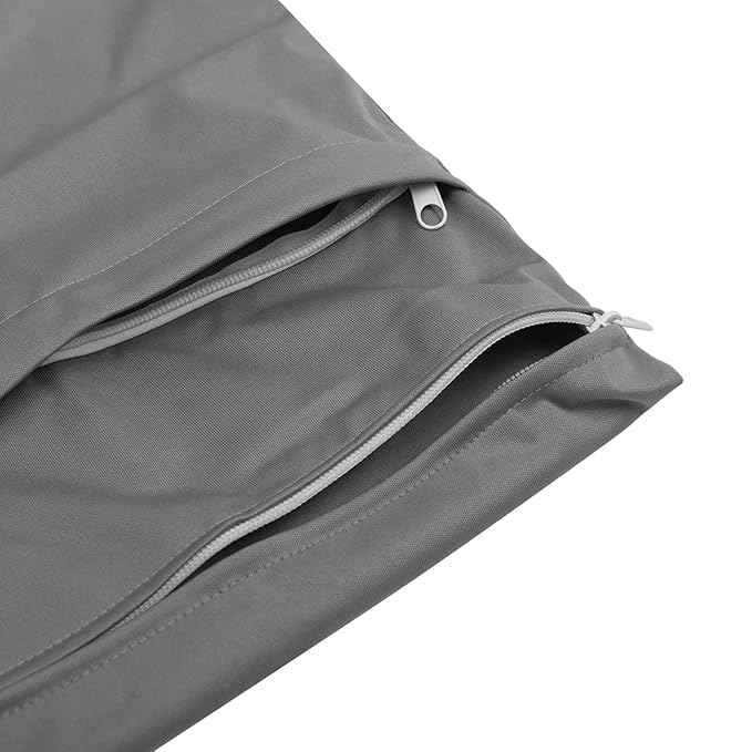 babygoal Wet Dry Bags for Baby Cloth Diapers, Washable Travel Bags, Beach, Pool, Gym Bag for Swimsuits & Wet Clothes with Two Zippered Pockets 3 Pack(S,M,L), 3SML01