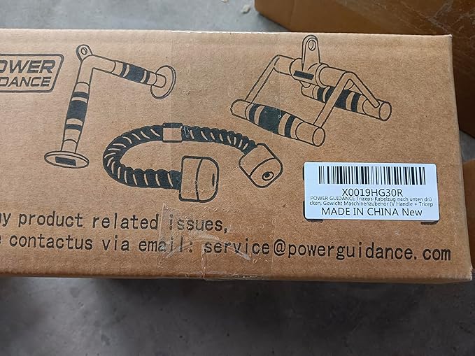 POWER GUIDANCE Cable Machine Attachment, LAT Pulldown Attachments, Cable Attachments for Gym, Home Gym Accessories