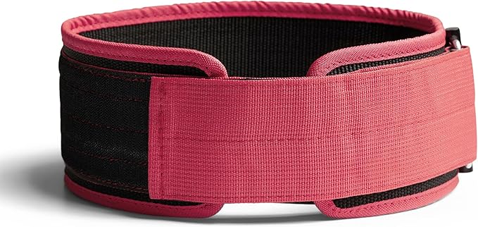 Gymreapers Quick Locking Weight Lifting Belt for Men Gym Belt for Powerlifting Deadlift Belt with 4 Inch Neoprene Metal Buckle Back Support Weightlifting Belt Women