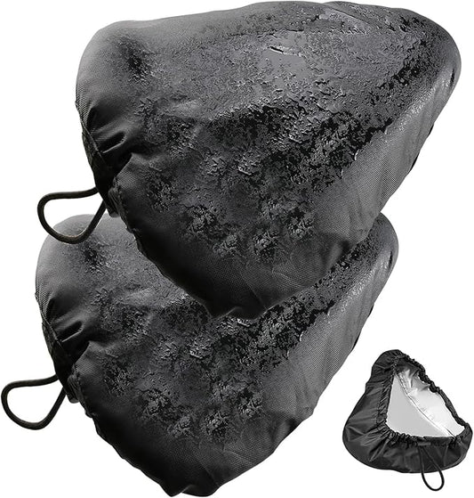 New Bicycle Seat Cushion Waterproof UV Protection Unisex for Gym Bike Mountain Bike Road Bike with Protective Lock Durable Rain Dustproof Cover