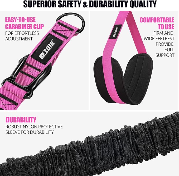 Pull Up Assistance Bands 260lbs, Heavy Pull Up Bands Resistance Bands for Pull Ups Working Out with Feet Rest, Pull Up Bar Bands Assistance Bands Strength Training Workout Equipment, Height Adjustable