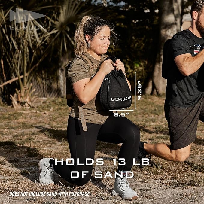 GORUCK Sand Kettlebells Weight for Fitness & Body Workout for Men & Women - for Weightlifting, Dumbbell & Yoga - for Home & Gym Training