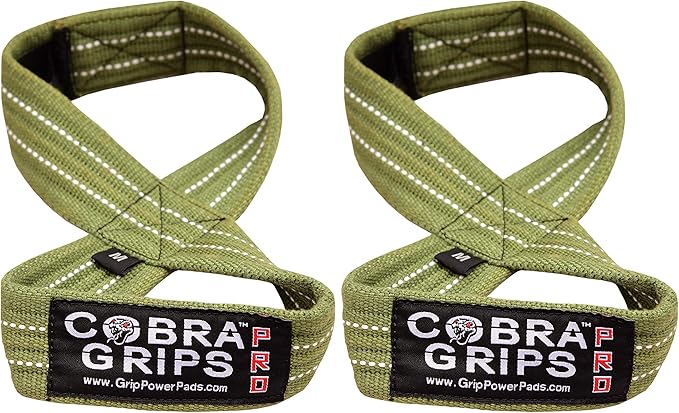 Deadlift Straps Figure 8 Loop Lifting Straps The #1 Choice for Power Lifters weightlifters workout Enthusiasts
