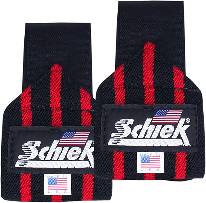 Schiek Sports Heavy Duty Model Wrist Wraps - Gym Workouts Wrist Support - Weight Lifting