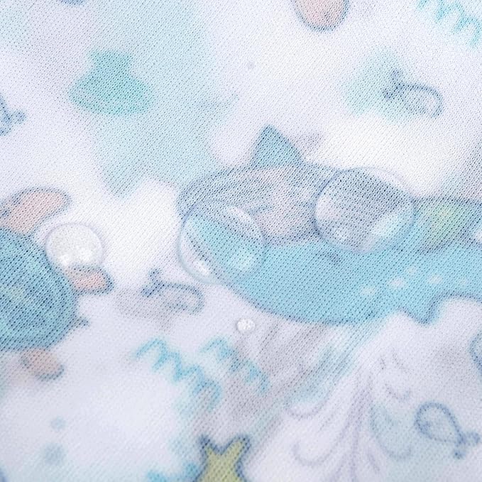 babygoal Wet Dry Bags 3 Pack for Baby Cloth Diapers, Washable Travel Bags, Beach, Pool, Gym Bag for Swimsuits & Wet Clothes with Two Zippered Pockets 3LN17