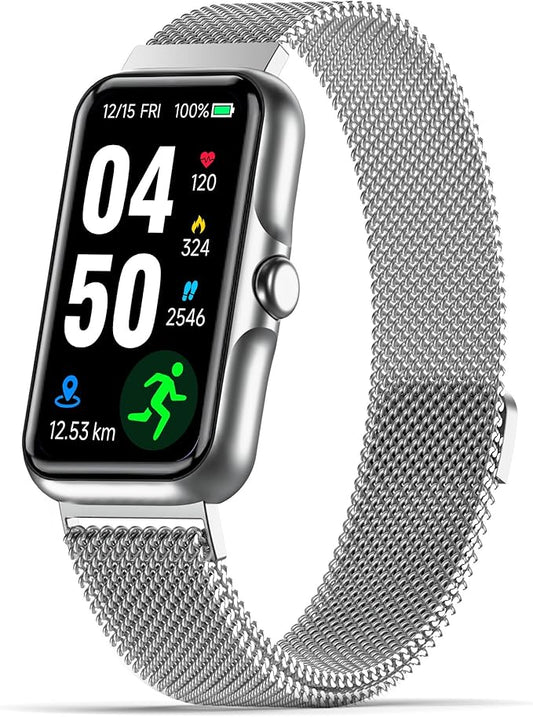 Fitness Tracker with 24/7 Continuous Heart Rate, Blood Oxygen Monitor, Smart Watch with Sleep Monitor, IP68 Waterproof Activity Tracker Step Counter for Women Men