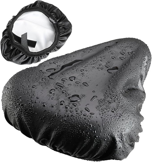 New Bicycle Seat Cushion Waterproof UV Protection Unisex for Gym Bike Mountain Bike Road Bike with Protective Lock Durable Rain Dustproof Cover