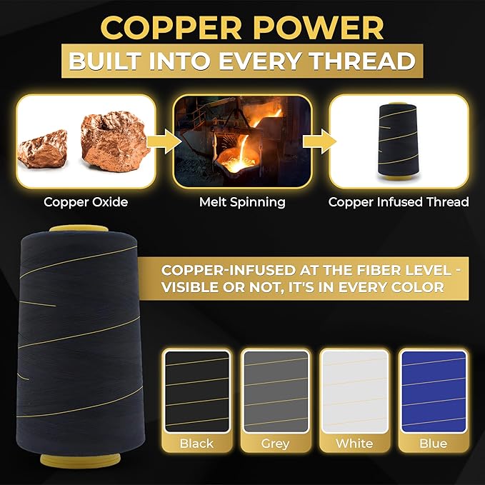 Calf Compression Sleeve for Men & Women –Leg Compression Sleeve for Shin Splint Relief, Leg Cramps, Varicose Vein Compression Leg Sleeve, Calf Sleeves for Runners -Copper Infused Nylon 20-30mmHg Small