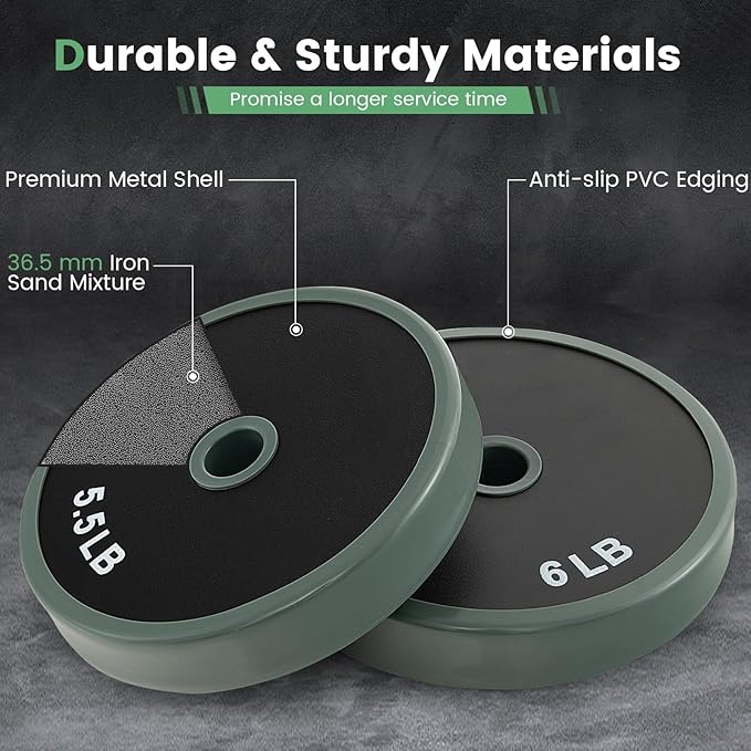 GYMAX Adjustable Dumbbell Set, 4 in 1 Free Weight Set with Connector, 92/47 LBS Used As Dumbbells, Barbells, Kettlebells, Push up Stands, Weight Lifting Training Equipment for Home Gym Workout Exercise