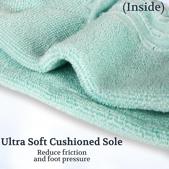 +MD Diabetic Socks for Men Women 6 Pairs,Non-Binding Top Extra Wide Ankle/Crew Socks, for Edema Circulator 9-11 10-13 13-15