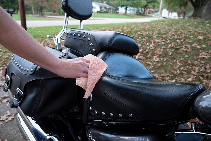 Malco Duplex Heavy Duty Cleaning Wipes for Home and Auto - Dual Sided Textured, Wet Wipe/Removes Grease, Tar, Paint, Oil, Dirt/No Residue/Safe for Hands/Made in USA (130 Wipes)