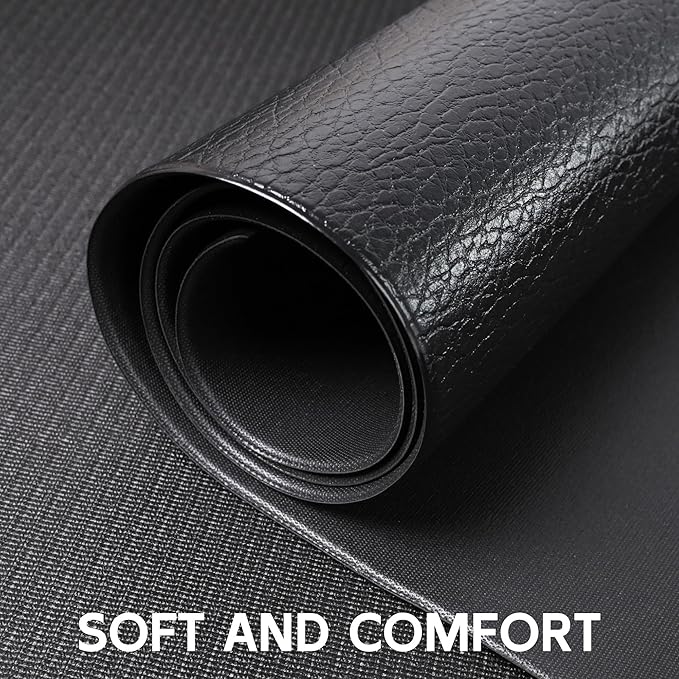 Treadmill Mat, Bike Trainer Mat for Stationary Spin Bike, 72" x 48" Non Slip Exercise Equipment Mat for Bike, Treadmill, Elliptical, Yoga - Workout Floor Protector for Carpet Or Hardwood