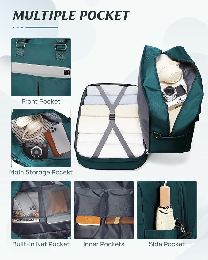 Gym Bag Womens,Travel Duffel Carry on Bag Sport Tote Bag Weekend Overnight Bag