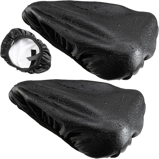 New Bicycle Seat Cushion Waterproof UV Protection Unisex for Gym Bike Mountain Bike Road Bike with Protective Lock Durable Rain Dustproof Cover