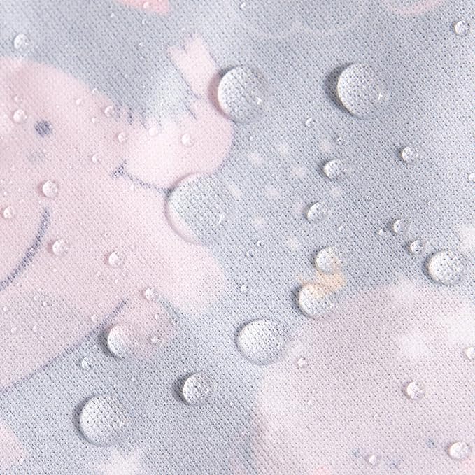 babygoal Wet Dry Bags 3 Pack for Baby Cloth Diapers, Washable Travel Bags, Beach, Pool, Gym Bag for Swimsuits & Wet Clothes with Two Zippered Pockets 3LN27