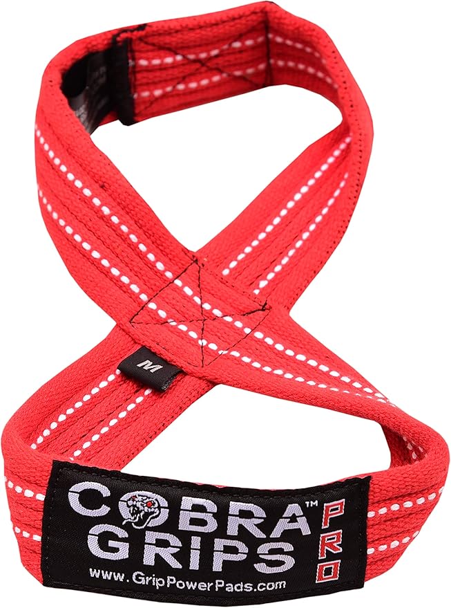 Deadlift Straps Figure 8 Loop Lifting Straps The #1 Choice for Power Lifters weightlifters workout Enthusiasts