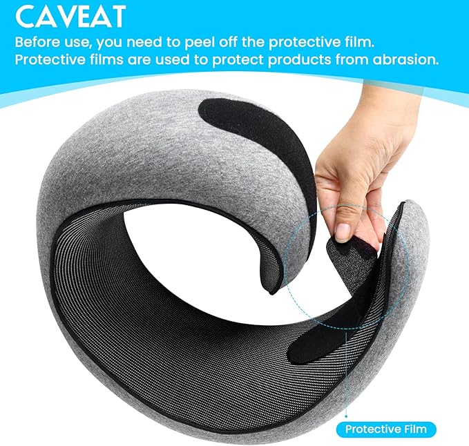2024 New Memory Foam Travel Pillow for Airplanes,Neck Pillow for Traveling,Neck Plus Travel Pillow,Neck Plus Travel Neck Pillow