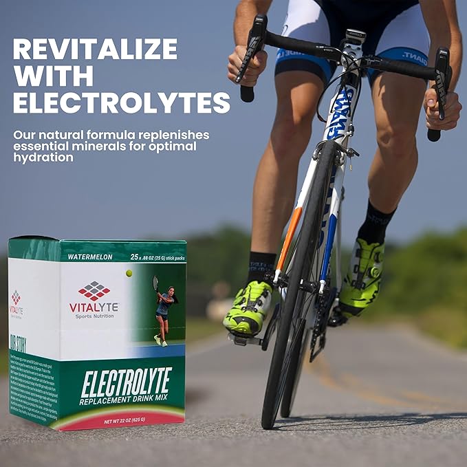 Vitalyte Electrolytes Packets Isotonic Sports Drink | Electrolytes Powder Packets Sports Nutrition Electrolyte Replacement Drinks Dehydration Relief Packets