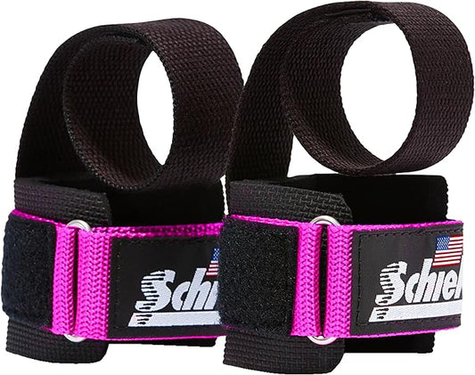 Schiek Sports 1000-PLS Deluxe Power Lifting Wrist Straps - Weight Lifting Wrist Wraps