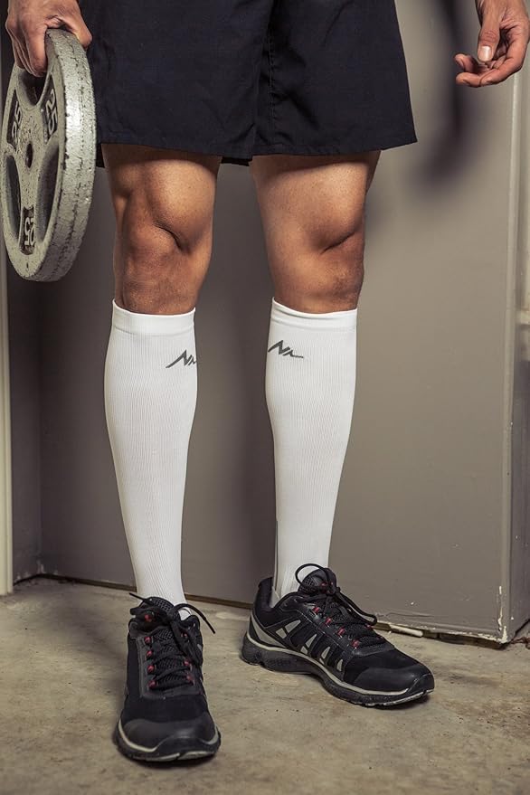 NEWZILL Medical Compression Socks for Women & Men Circulation 20-30 mmHg, Best Support for Running Athletic Cycling Nursing Travel Work and Fitness