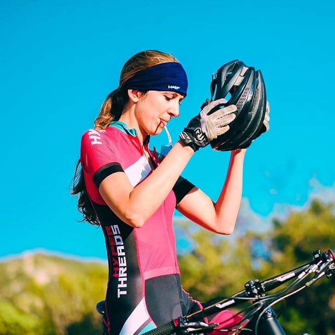 Halo Headband Bandit - 4" Wide Pullover Sweatband for Both Women and Men