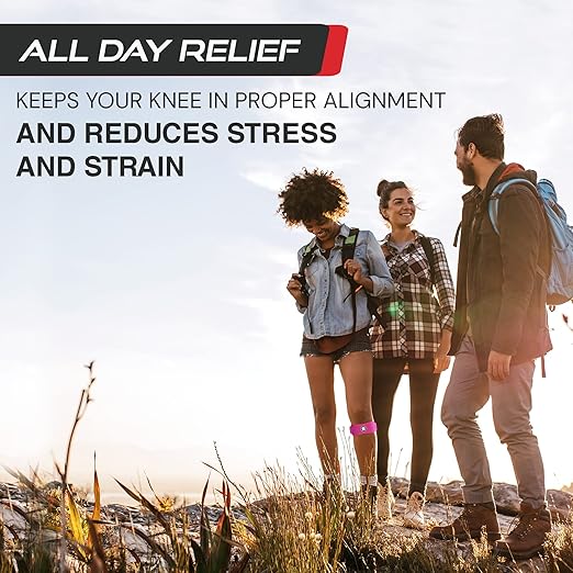 Sleeve Stars Patellar Tendon Support Strap Osgood Schlatter Band Knee Brace for Kids, Youth, Women & Men w/ 3 Lengths, Swedish Brand Patella Tendon Knee Strap for Arthritis, Tendonitis & Pain