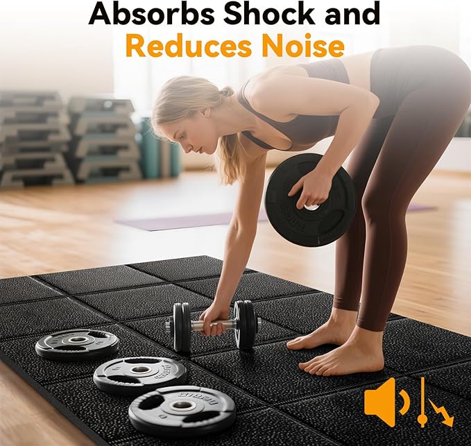 Treadmill Mat for Hardwood & Carpet Floors, 79 × 39.4, 71×31.5, Non-Slip Mat Under Treamills, 1/4 Thick, Floor Protection for Home Gym