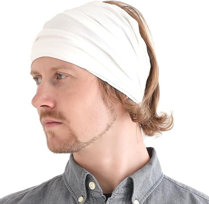 CHARM Headband Bandana Japanese Style - Mens Head Wrap Womens Hair Band by Casualbox