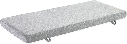 Loveboat Washable Bench Cushion, Non-Slip Bench Pad for Shoe Storage, Window, Piano, Dining 36"x14"x2" Light Grey