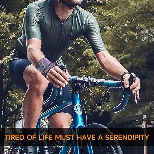 Sport Slim Wrist Wrap - Wrist Brace for Carpal Tunnel, Neoprene-Free Compression Wrist Support for Workout, Adjustable Wrist Guards Fit Right Left Hand (Saruk Grey, Pack of 1)