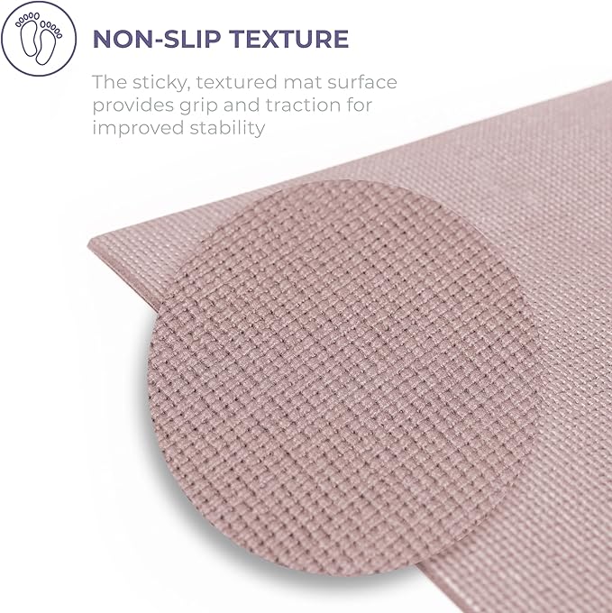 Sunshine Yoga Voyage Yoga Mat, 6 Pack, 72" x 24" Professional Studio and Gym Bulk Yoga Mats, 5mm Thick, Durable, Anti-Tear, Non Slip Fitness and Exercise Mats