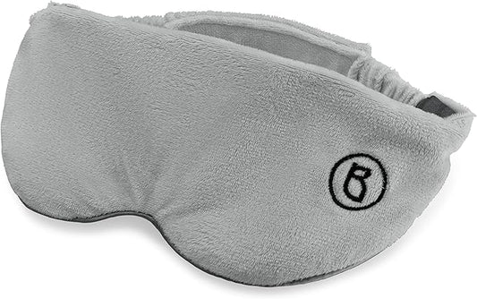 BARMY Weighted Sleep Mask for Women and Men (0.8lb/13oz) Weighted Eye Mask for Sleeping, Eye Cover Blocks Light Helps Relaxation and Night Sleep, Comfortable Blackout Sleeping Mask, Gray