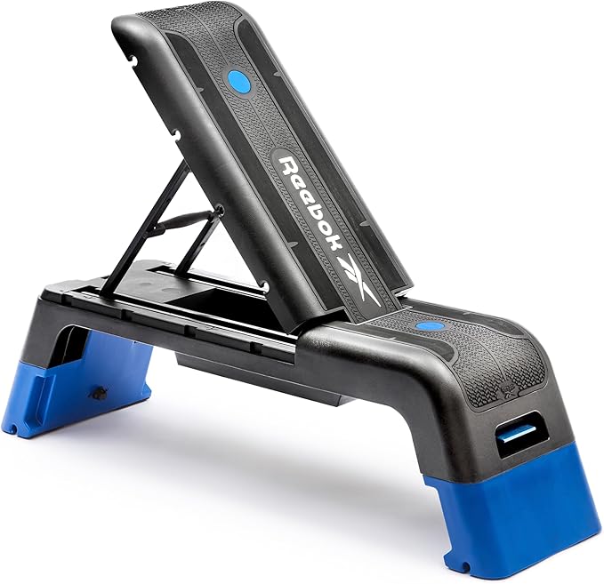 Reebok Deck Multipurpose Adjustable Bench Aerobic Strength Training Incline and Decline2