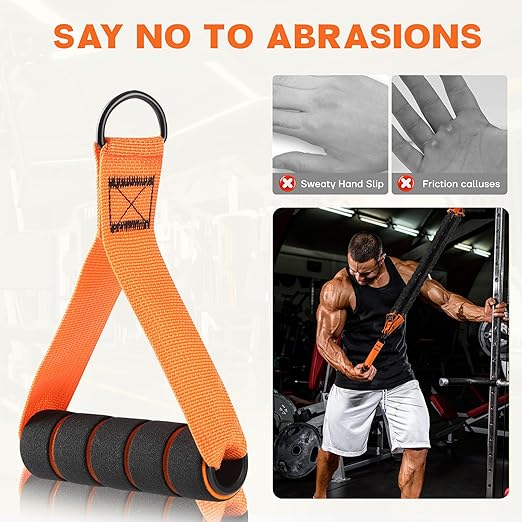 Pull Up Assistance Bands - Adjustable Heavy Duty Pull Up Assist Workout Bands for Men, Women, and Seniors - Resistance Bands for Pull Ups - Pull Up Bar Accessories (Orange)