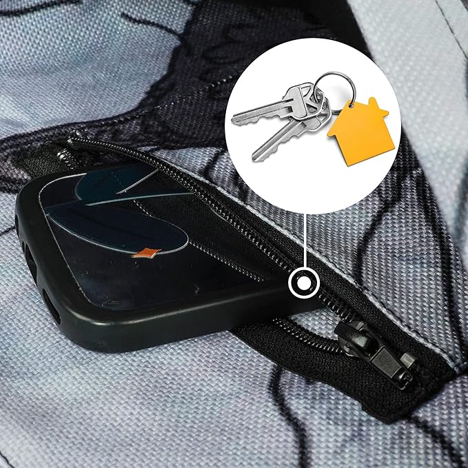 Fashion Printed Yoga Mat Bag with Large Side Pocket & Zipper Pocket Long Tote Yoga Bag Fit Most Size Mats - Holds More Yoga Accessories