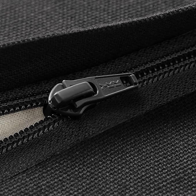 Yoga Meditation Cushion, 25" x 12" Rectangular Bolster with Organic Cotton Cover