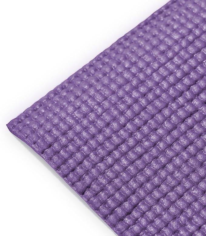 Sunny Health & Fitness Non-Slip Yoga Mat – Durable, Anti-Tear, Lightweight, Cushioned Support for Yoga, Pilates, Stretching Exercises, Meditation and Floor Workouts | Multiple Sizes & Colors