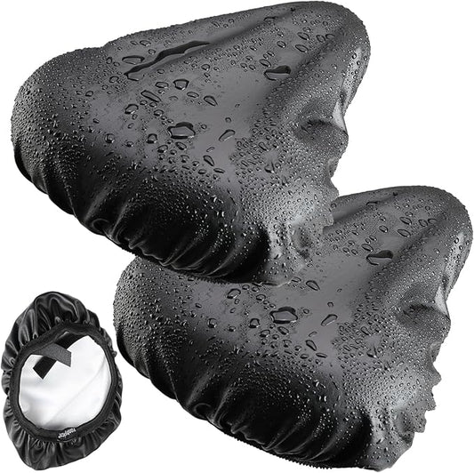 New Bicycle Seat Cushion Waterproof UV Protection Unisex for Gym Bike Mountain Bike Road Bike with Protective Lock Durable Rain Dustproof Cover