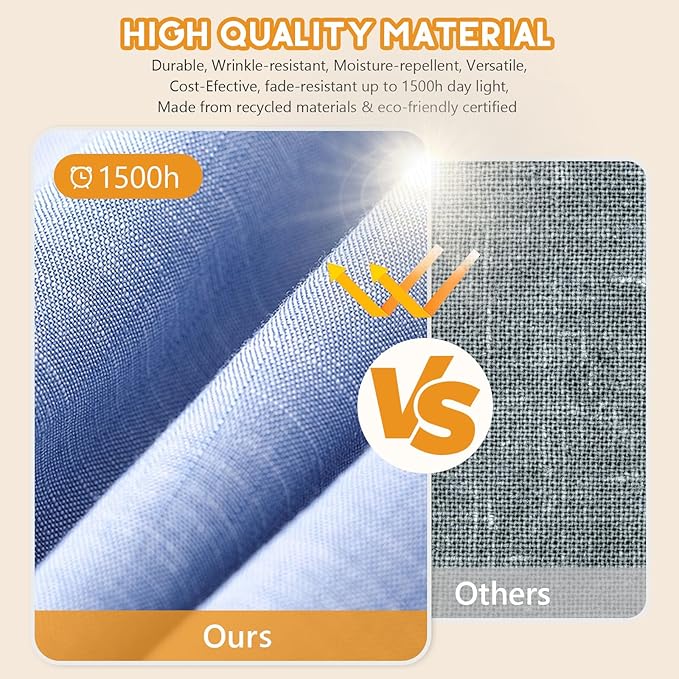 32x16x2 Linen Bench Cushion, Strengthen Breathable Indoor Seat Cushions, High-Density Bench Pad with Anti-Slip Bottom, Indoor Cushion for Bay Window Porch Furniture - Grey