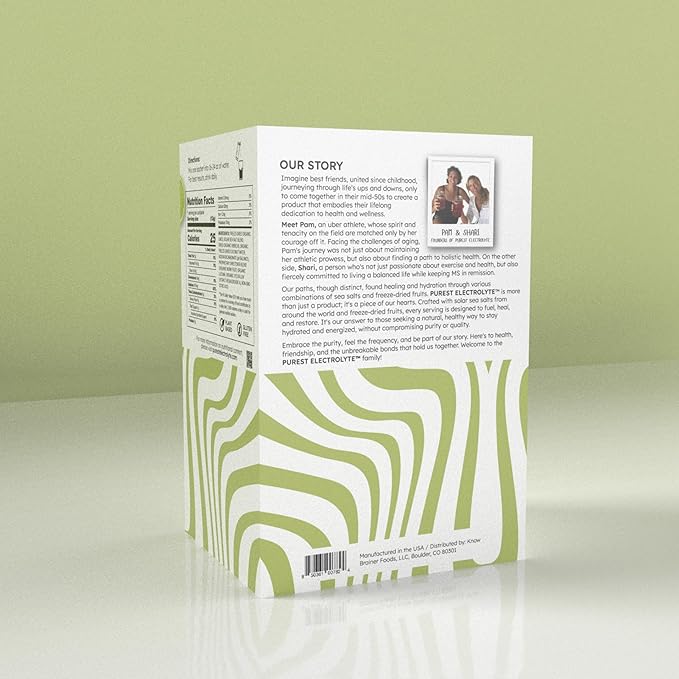 Purest Electrolyte Hibiscus Lime Powder Packets – Whole Food Hydration - Organic Freeze-Dried Fruits and Solar Sea Salts for Ultimate Electrolyte Balance