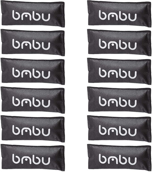 bmbu Charcoal Shoe Deodorizers - Activated Natural Bamboo Air Purifying Bag Insert for Sneakers Oder Eliminator Mini Bags -Absorber/Freshener for Gym Bag,Drawer,Closet,Car,Home, Cat Litter