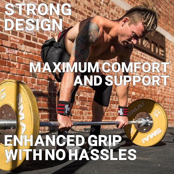 Schiek Sports Heavy Duty Model Wrist Wraps - Gym Workouts Wrist Support - Weight Lifting