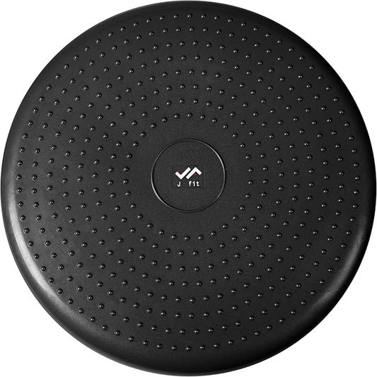 JFIT Inflatable Balance and Stability Disc, Black, 13-Inch