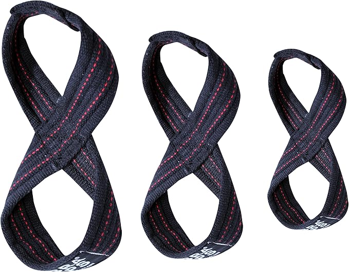 Deadlift Straps Figure 8 Loop Lifting Straps The #1 Choice for Power Lifters weightlifters workout Enthusiasts