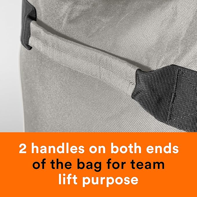 Fitdom 130L 36" Heavy Duty Extra Large Sports Gym Equipment Travel Duffle Bag W/Adjustable Shoulder Strap & 7 Compartments. Perfect for Soccer Baseball Basketball Hockey Football, Team Coaches & More