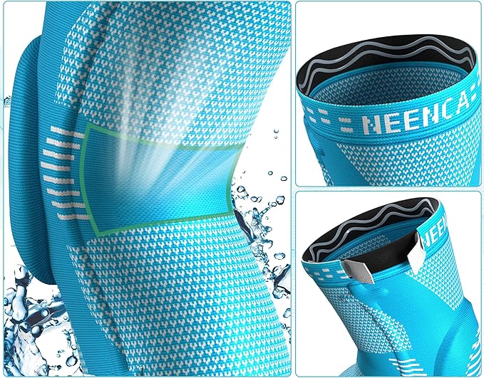 NEENCA Professional Knee Brace for Women/Men, Knee Support with Patella Pad & Side Stabilizers, Compression Knee Sleeve for Knee Joint Pain, Meniscus Tear, ACL, PCL, Runner, Workout - FSA/HSA Approved