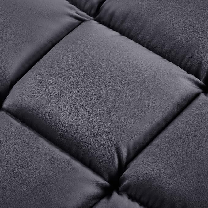 Yaheetech Padded Floor Chair with Back Support, Lounge Chairs Armless Meditation Cushion with Memory Foam, Adults Video Gaming Sofa Chair with Adjustable Backrest Floor Seating, Gray, 2pcs