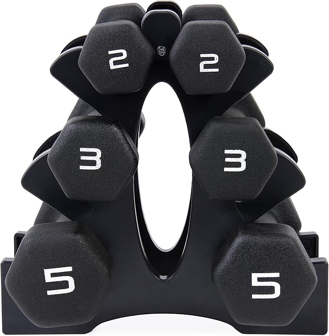 CAP Barbell Neoprene Dumbbell Weights Pairs & Sets | Multiple Colors