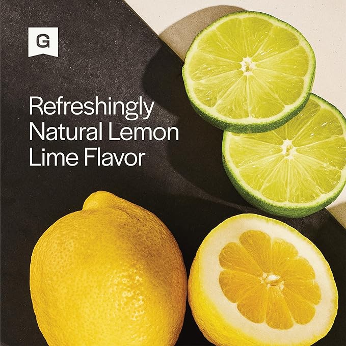 Gainful Hydration Powder Packets, Caffeine Free with Key Electrolytes Magnesium and Sodium, Energy Support, Low Sugar, Lemon Lime, 21 Sticks